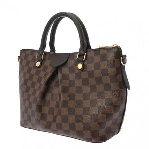 Louis Vuitton Sienna Ebene Bag Brown Shoulder Damier